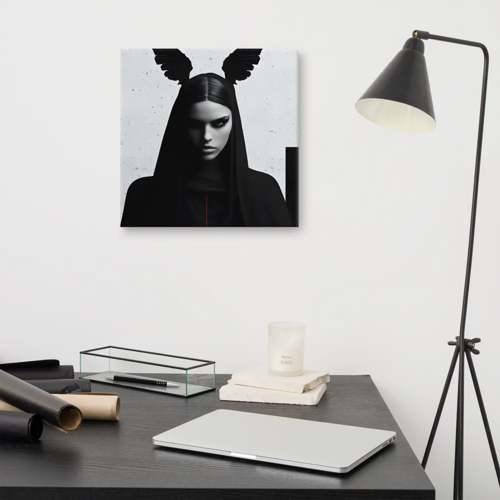 Whispers of Darkness | Canvas | 16″×16″