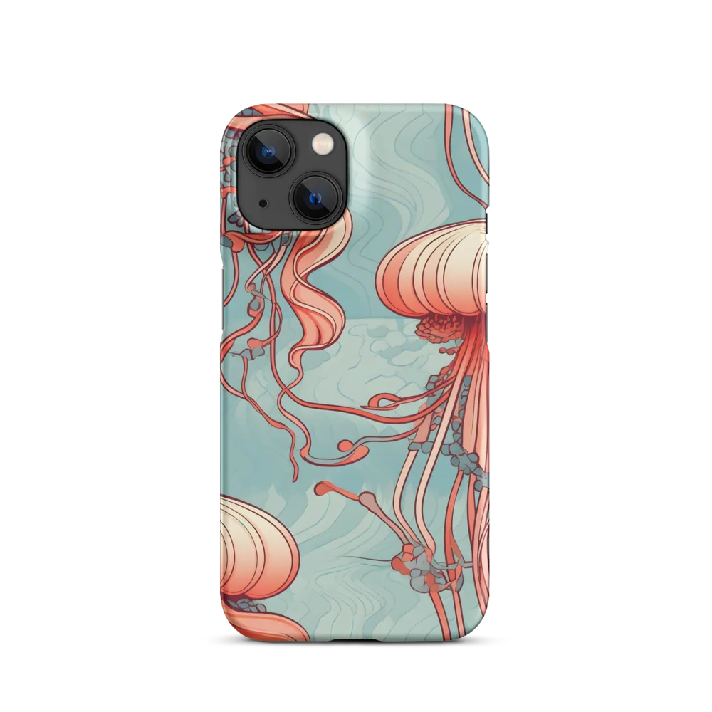 Ethereal Dance of Jellyfish | Phone Case |  14 | Snap Case | Matte