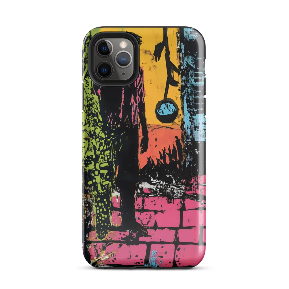 Urban Solitude: A Graffiti Journey | Phone Case |  11 Pro Max | Tough Case | Glossy