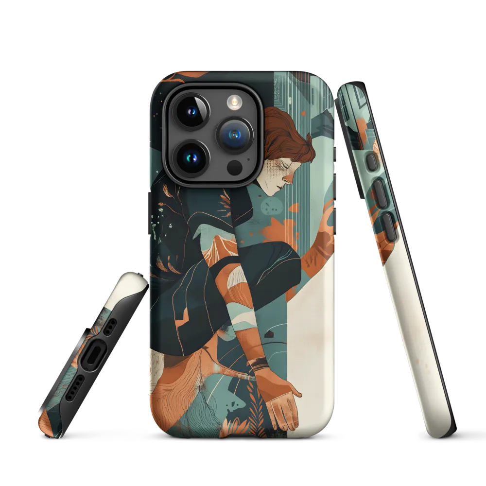 Harmony in Contemplation | Phone Case |  15 Pro | Tough Case | Matte