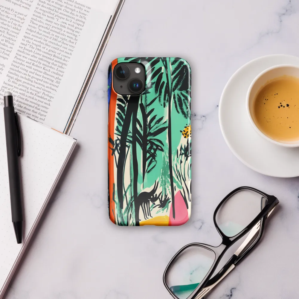 Whispers of the Jungle | Phone Case |  15 Plus | Snap Case | Glossy