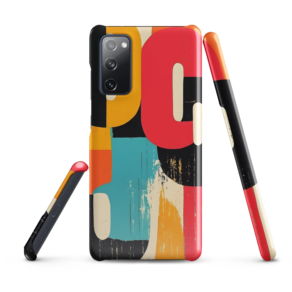 Colorful Curves: Numbers in Harmony | Phone Case |  S20 FE | Snap Case | Glossy