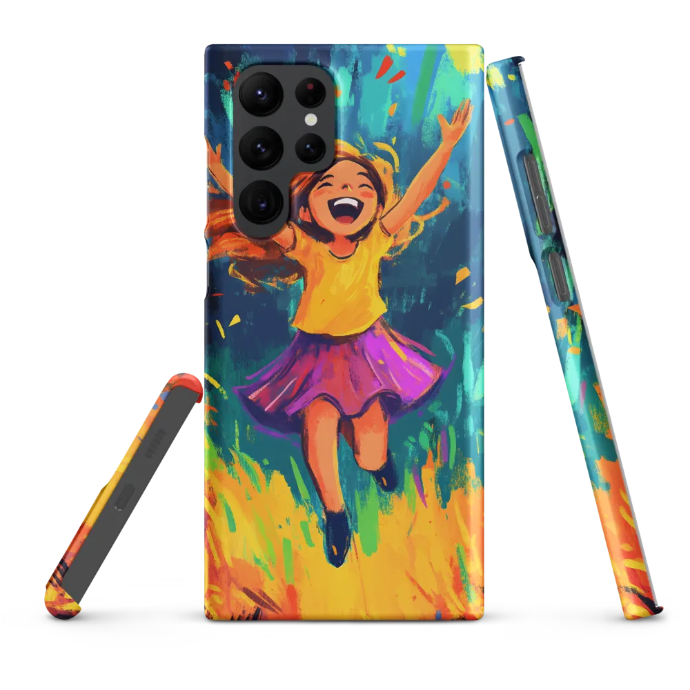 Joyful Escape into Nature | Phone Case |  S22 Ultra | Snap Case | Matte