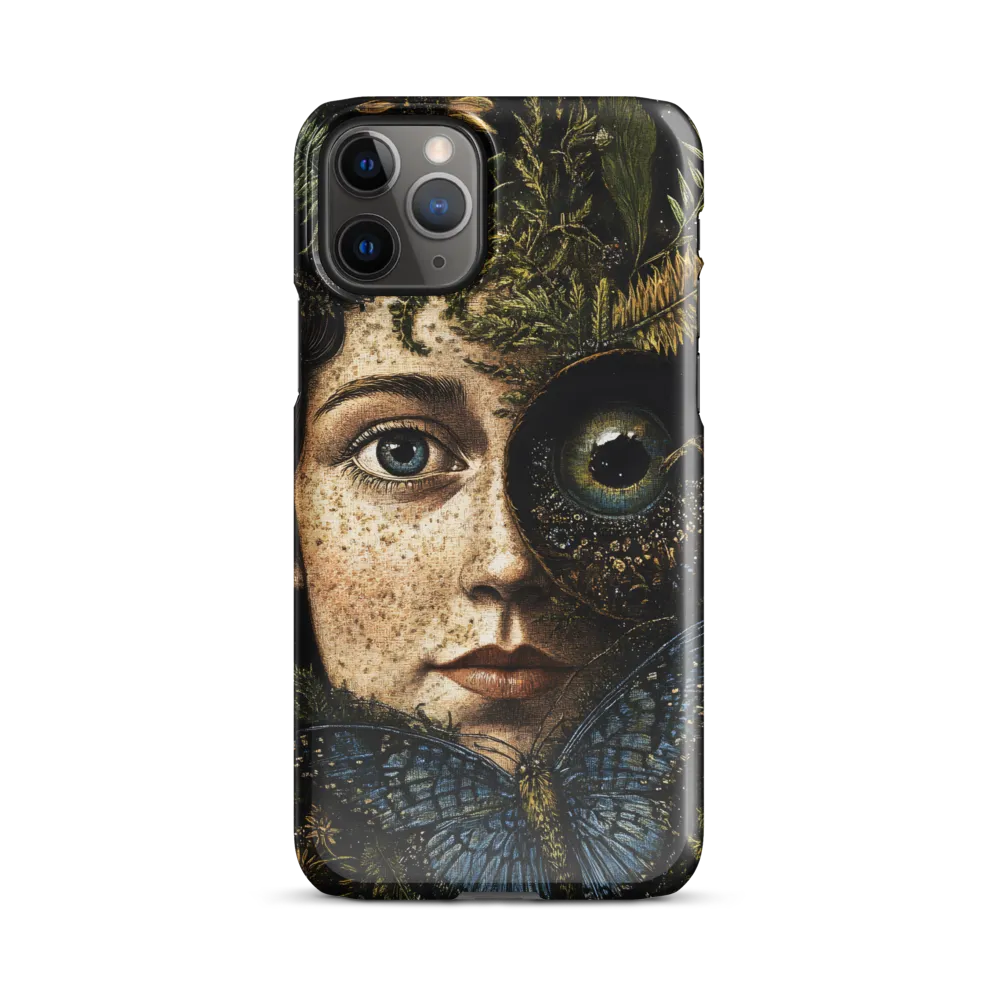 Nature's Embrace: A Surreal Portrait | Phone Case |  11 Pro | Snap Case | Glossy