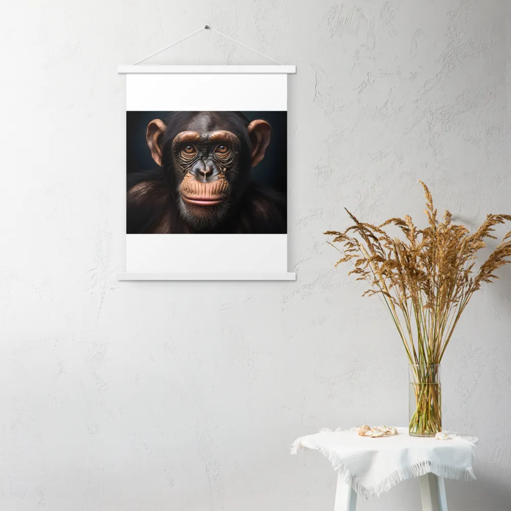 Whispers of Curiosity | Poster With White Wood Hanger | 18″×24″