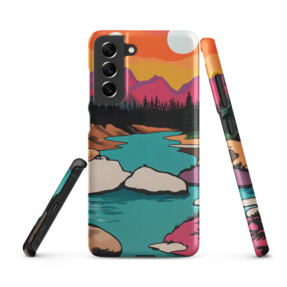 Dual Suns Over Serene Waters