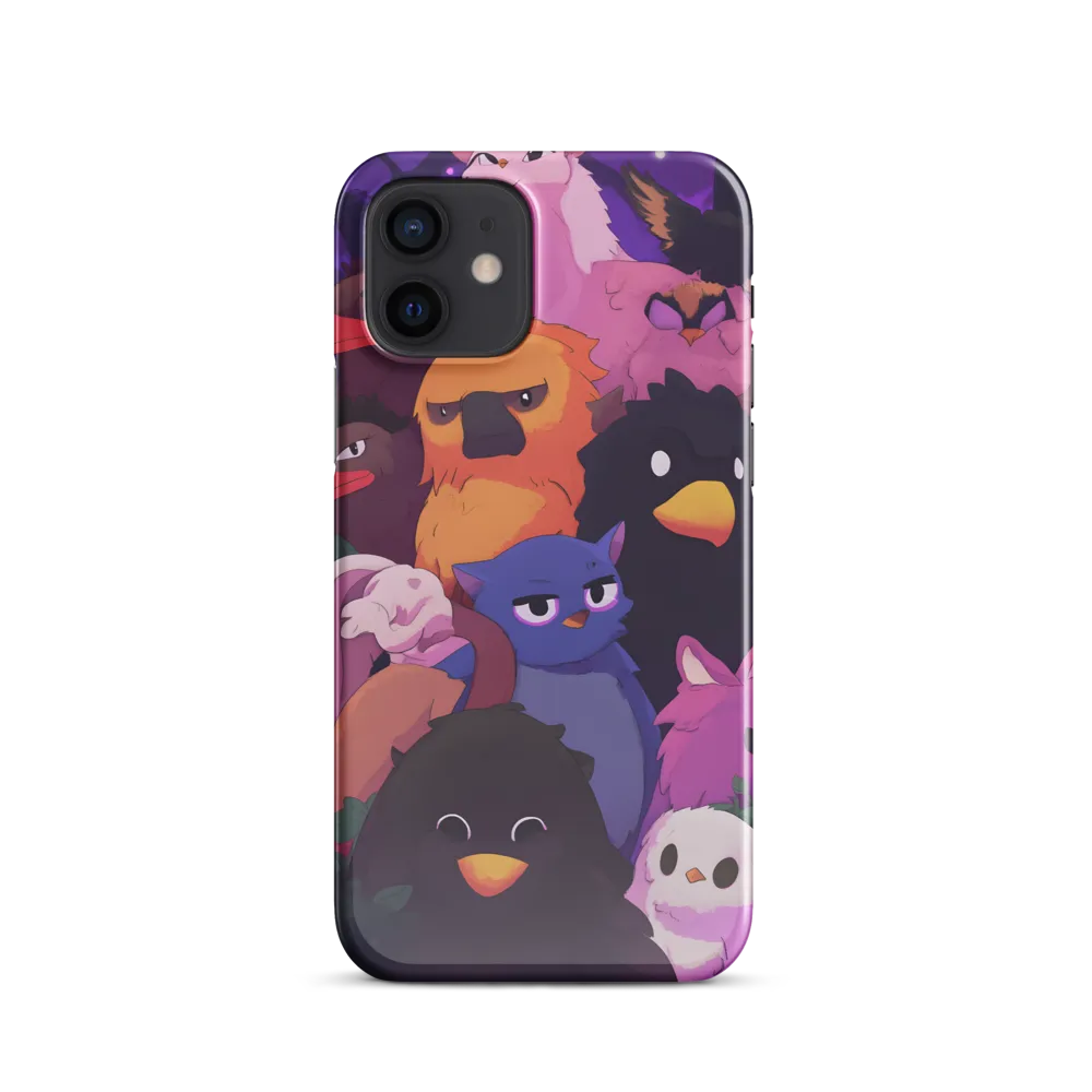Whimsical Avian Gathering