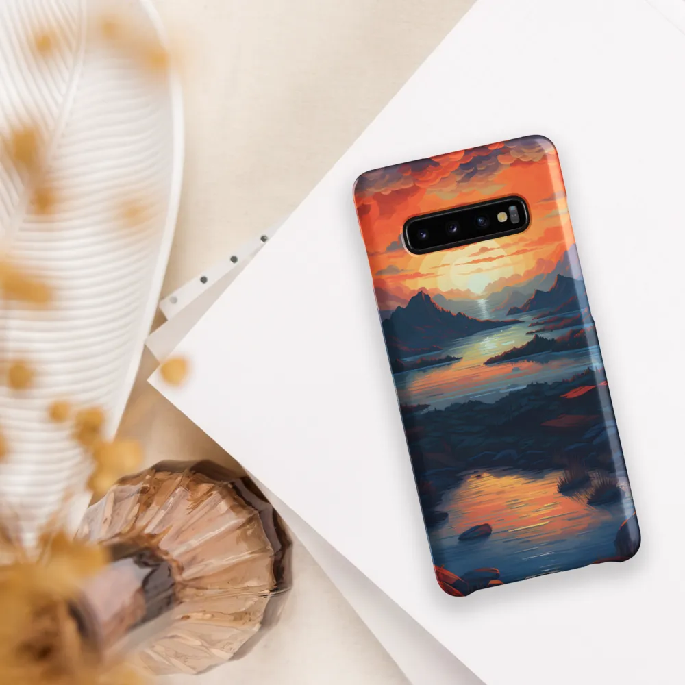 Ethereal Evening: A Digital Dusk