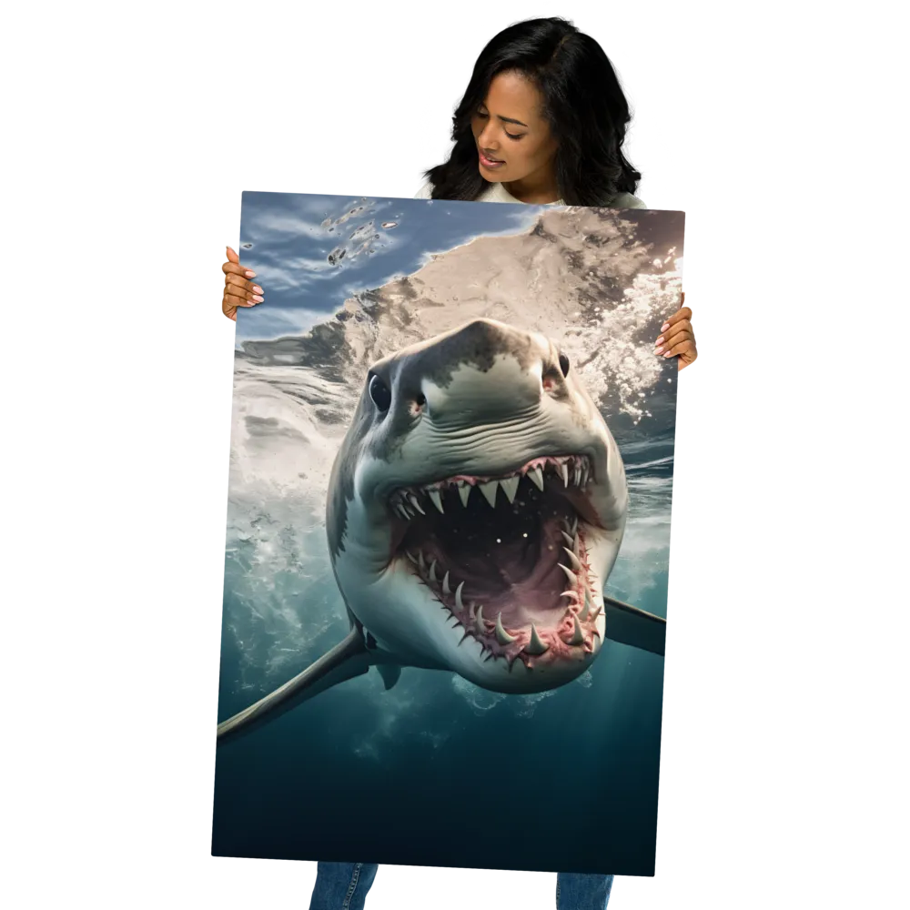 Fierce Majesty of the Ocean | Metal Print | 24″×36″