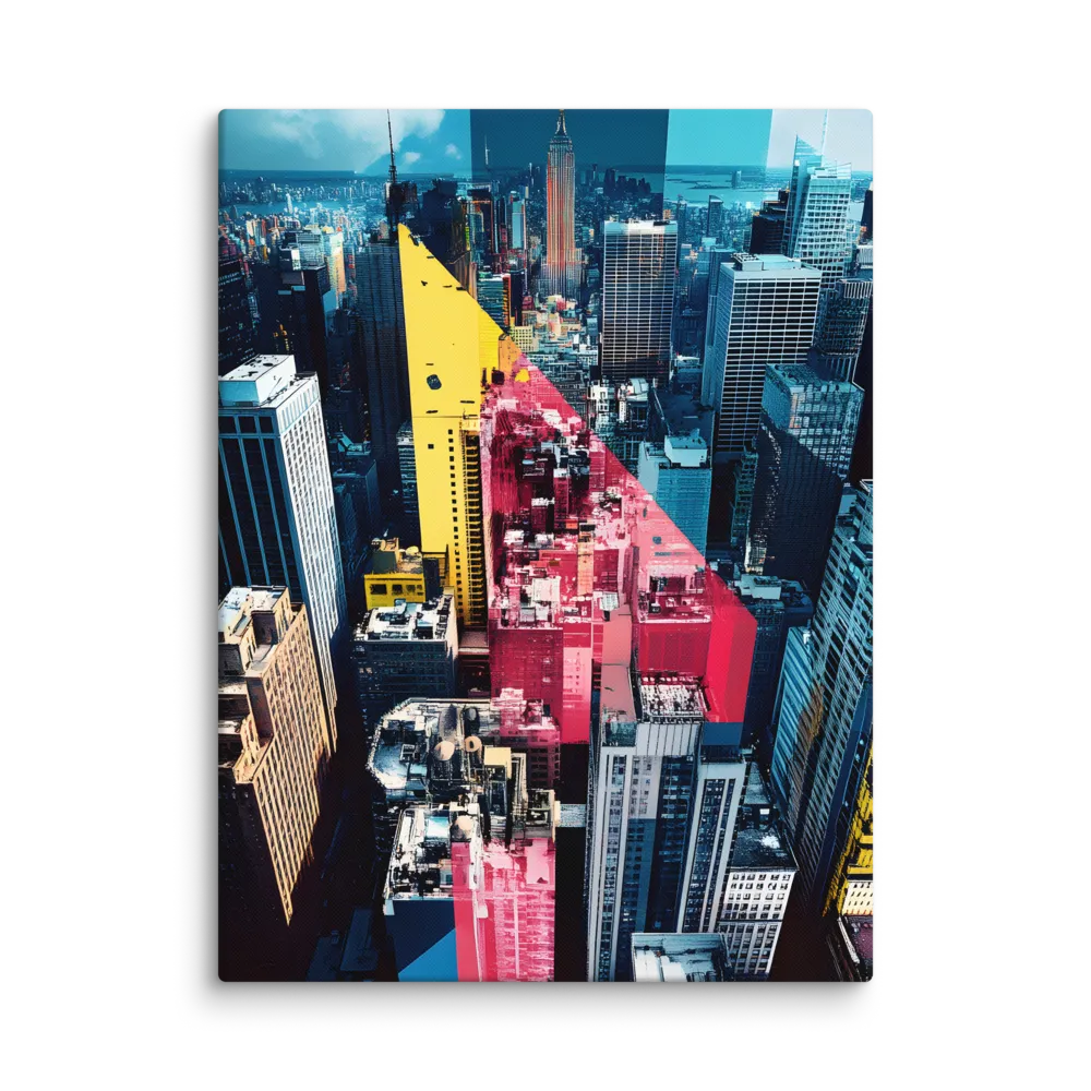 Dynamic Urban Symphony | Canvas | 30″×40″