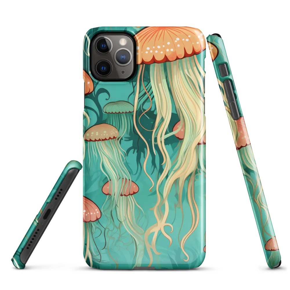 Ethereal Dance of Jellyfish | Phone Case |  11 Pro Max | Snap Case | Glossy