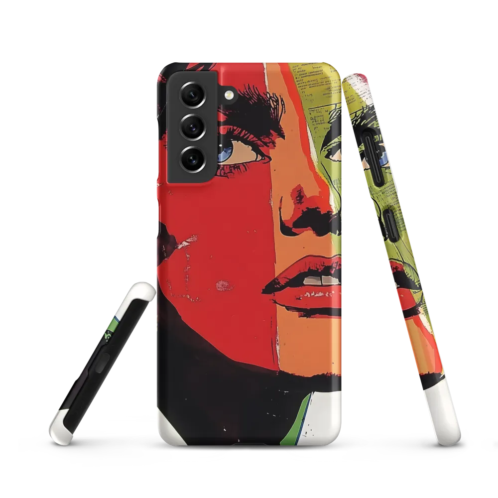 Vibrant Expressions: A Pop Art Portrait
