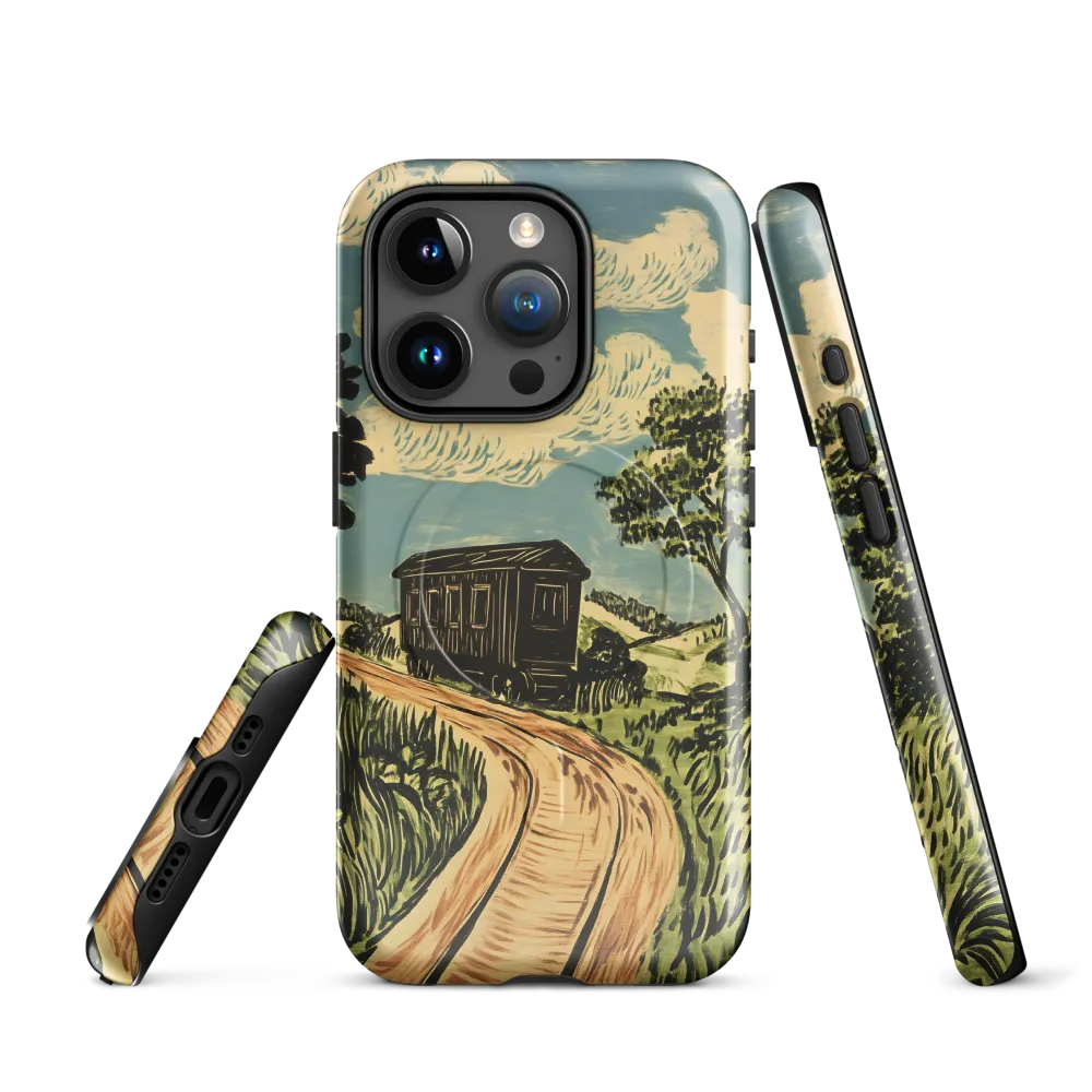 Nostalgia on the Rails | Phone Case |  15 Pro | MagSafe® Tough Case | Glossy