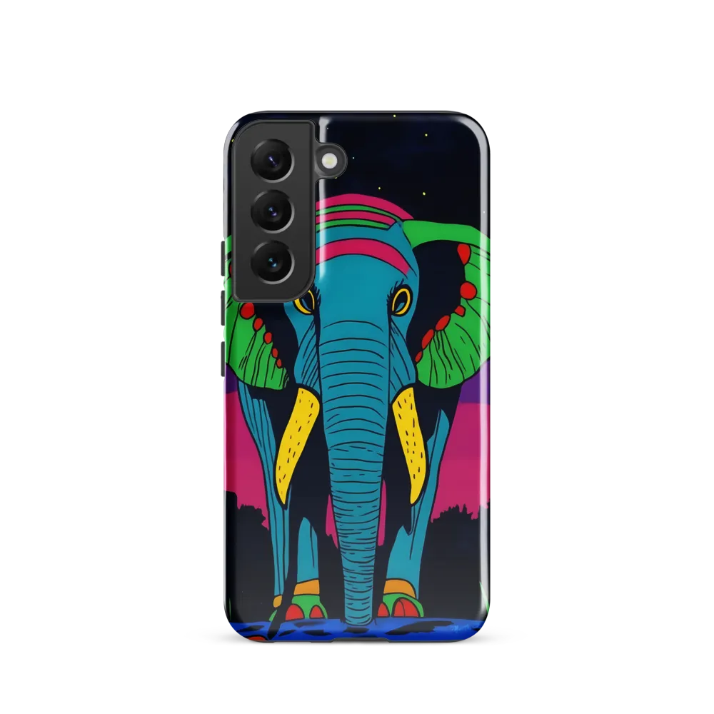 Whimsical Majesty: The Vibrant Elephant
