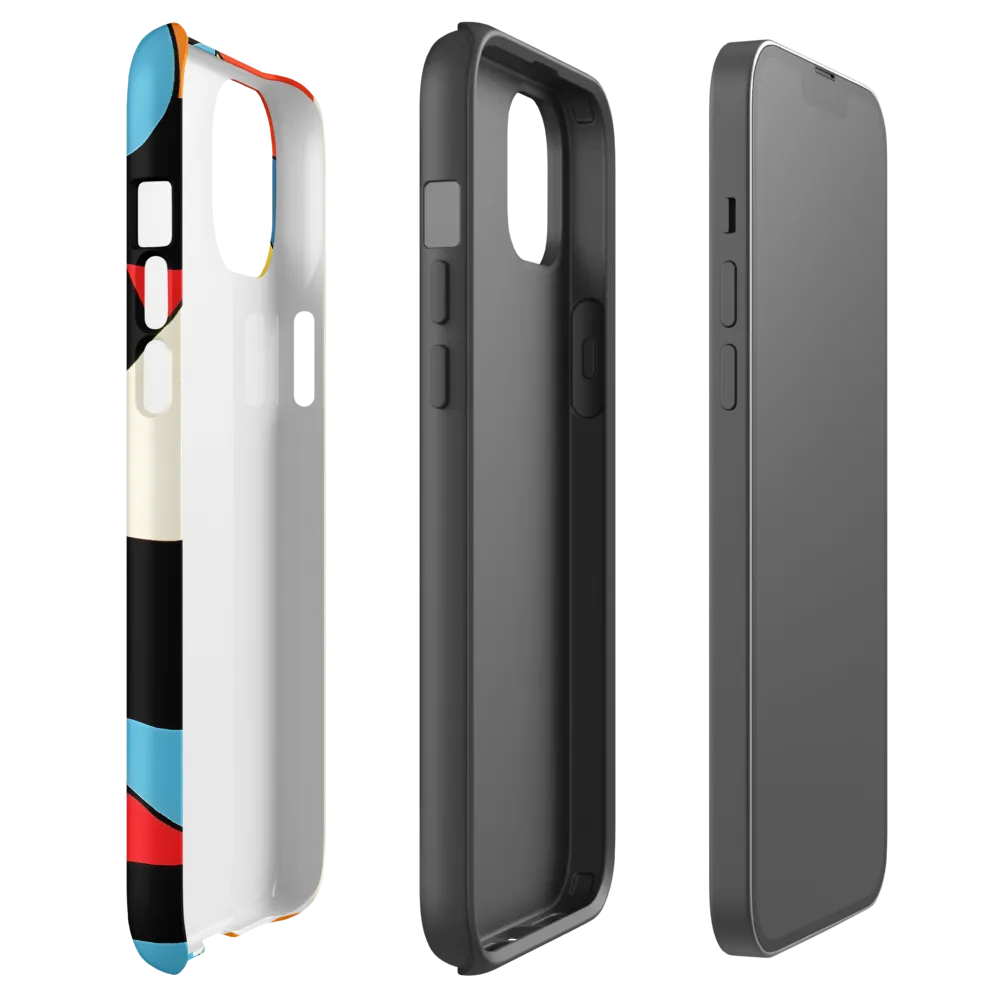 The Play of Shapes | Phone Case |  14 Plus | Tough Case | Matte