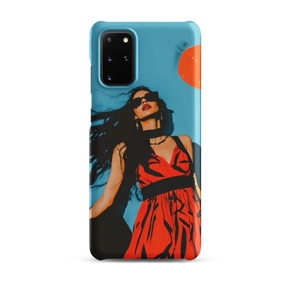 Sunset in Fashion: A Modern Portrait