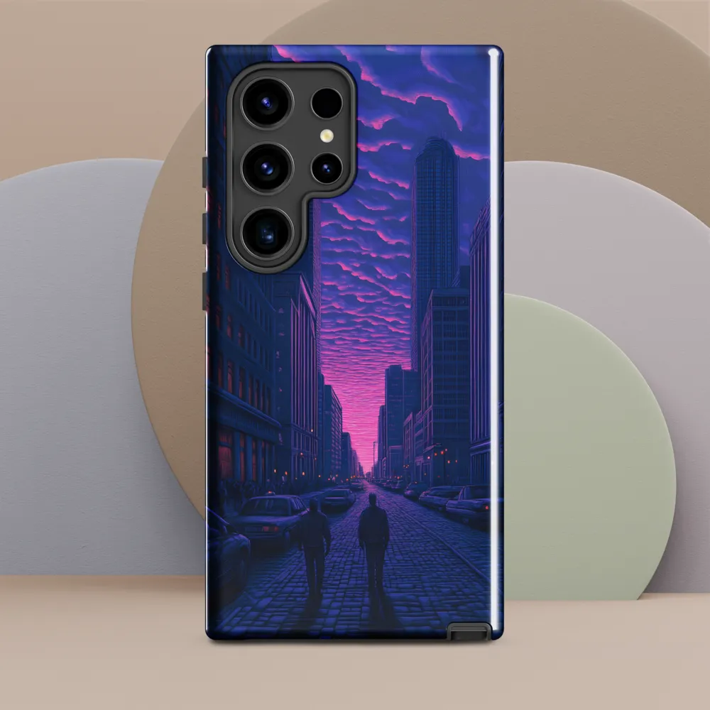 Urban Serenity at Dusk