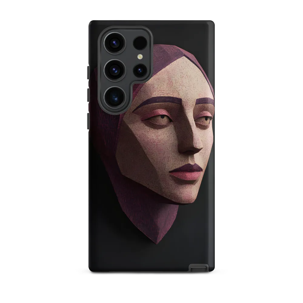 Geometric Elegance: A Contemporary Portrait