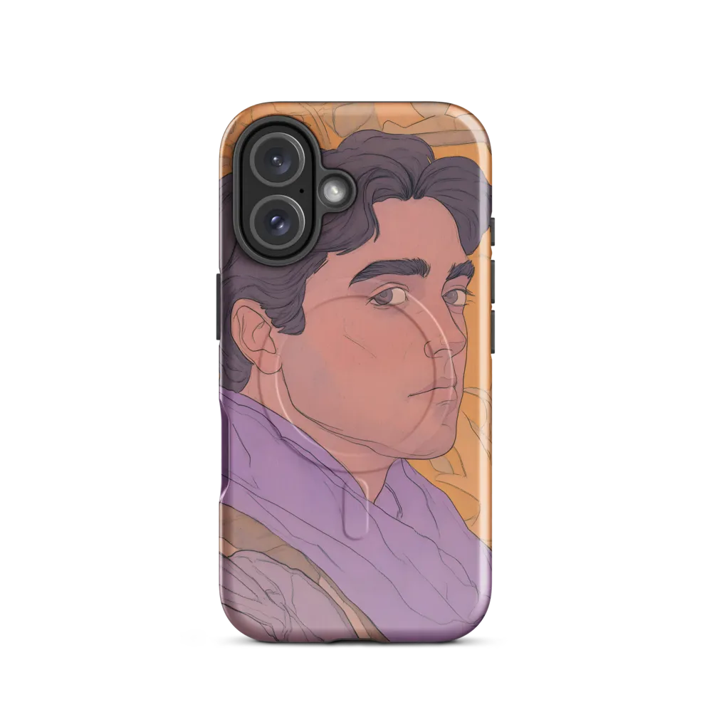 Reflections in Lavender | Phone Case |  16 | MagSafe® Tough Case | Glossy
