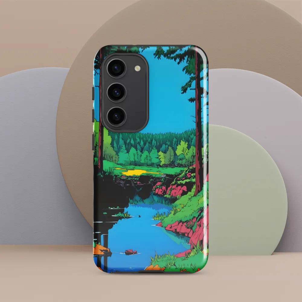 Tranquil Reflections: A Vibrant Landscape