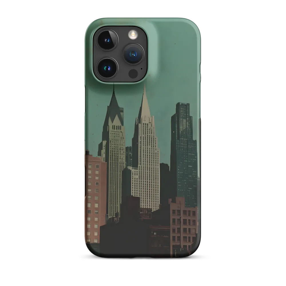 Urban Nostalgia: A Retro Cityscape