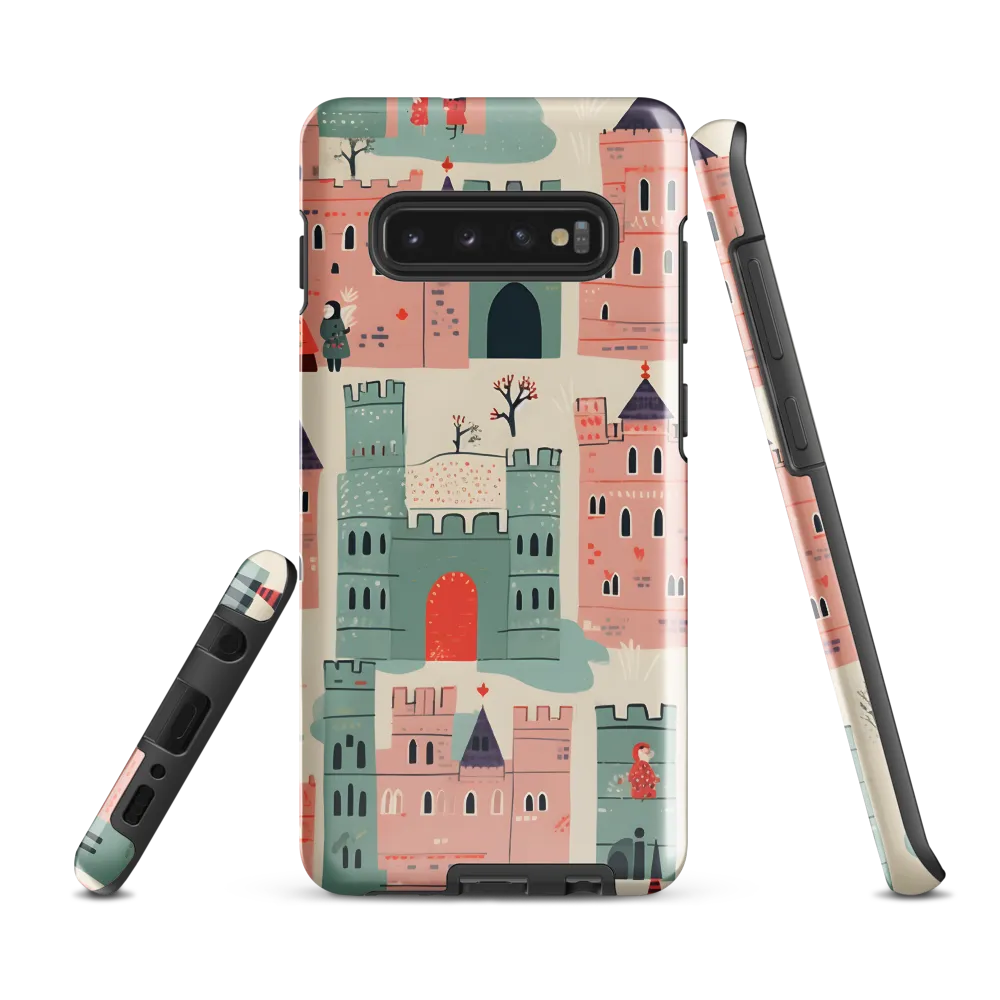 Enchanted Castles and Characters | Phone Case |  S10 Plus | Tough Case | Glossy