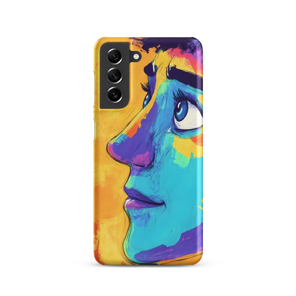 Whispers of Curiosity | Phone Case |  S21 | Snap Case | Matte