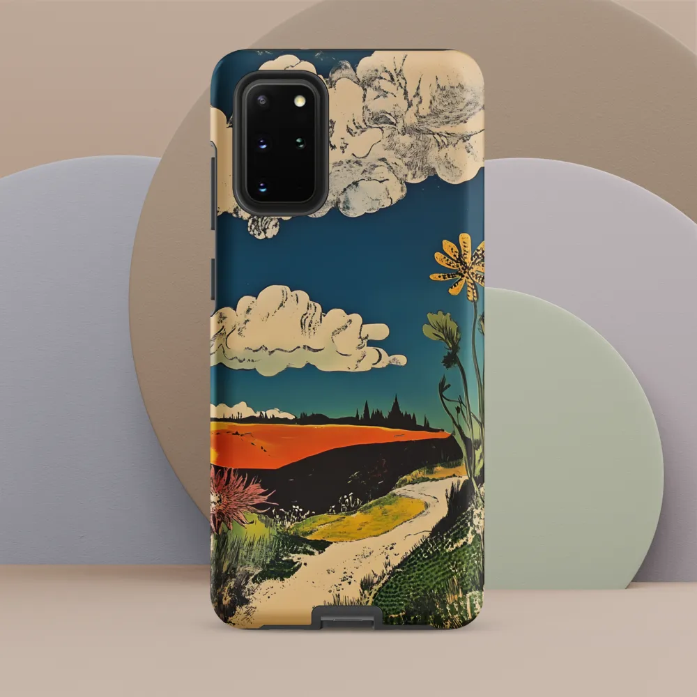 Surreal Blooming Landscape