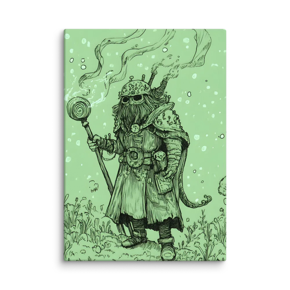 The Enigmatic Wizard | Canvas | 28″×40″