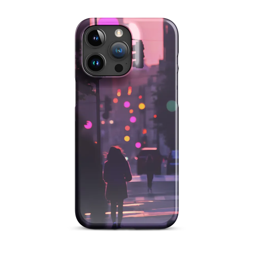 City Silhouettes at Dusk | Phone Case |  15 Pro Max | Snap Case | Glossy