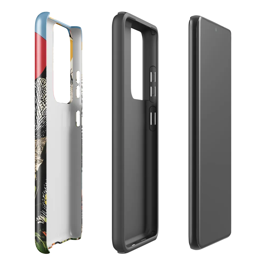 Harmony of Nature: The Elephant's Embrace | Phone Case |  S21 Ultra | Tough Case | Glossy