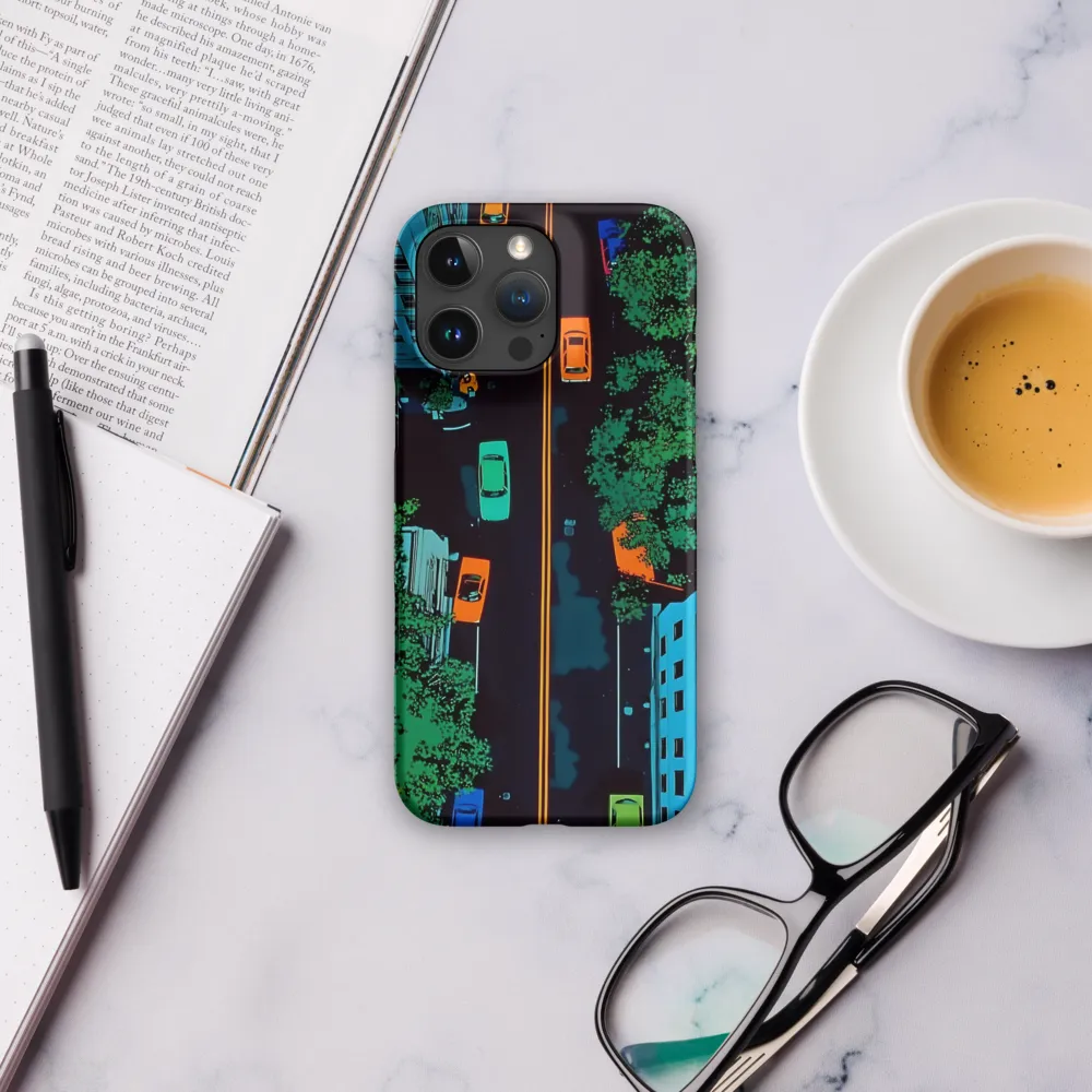 Urban Pulse: A Colorful Intersection