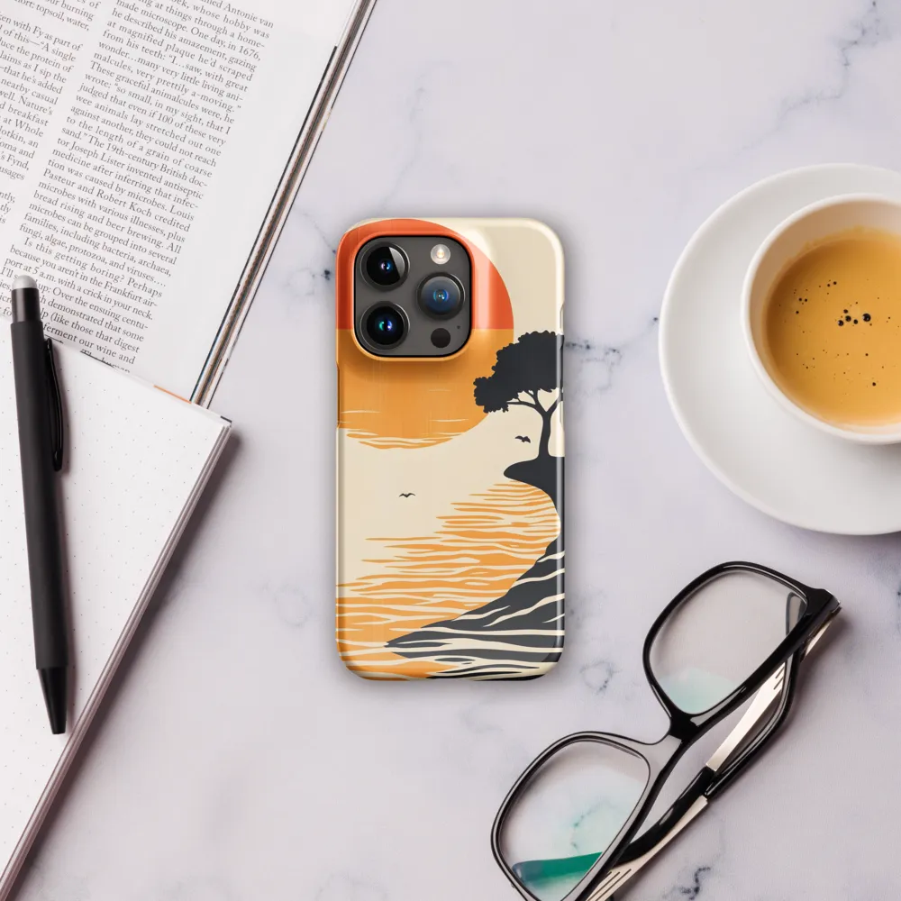 Serene Sunset | Phone Case |  15 Pro | Snap Case | Glossy