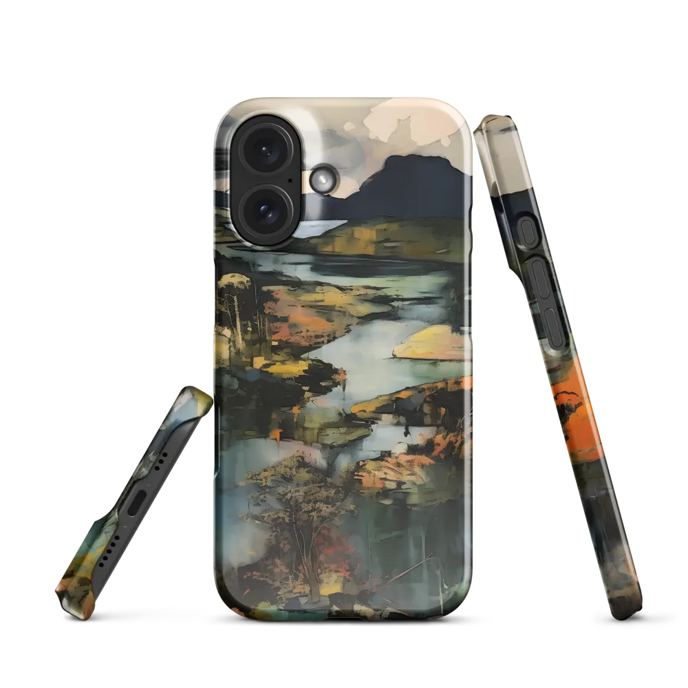 Harmony of Nature: An Abstract Journey | Phone Case