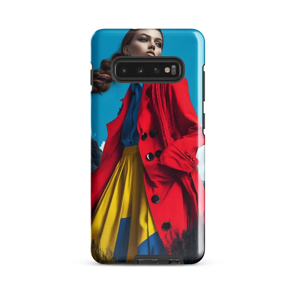 Vibrant Elegance | Phone Case |  S10 Plus | Tough Case | Glossy