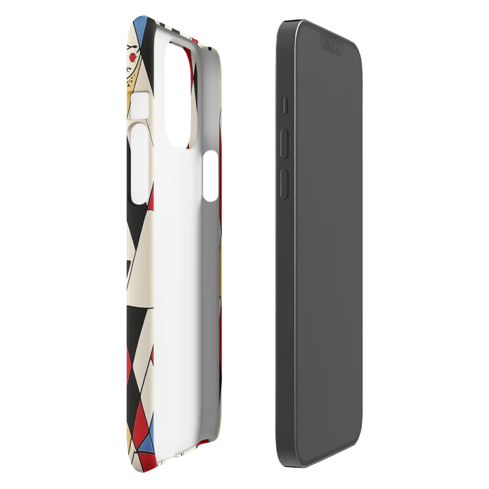 Dynamic Geometric Symphony | Phone Case |  13 Pro Max | Snap Case | Matte
