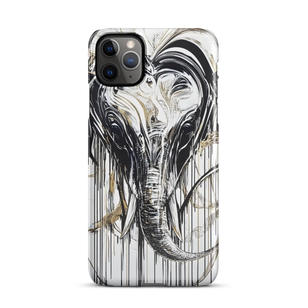 Majestic Elegance: The Heart of an Elephant | Phone Case |  11 Pro Max | Snap Case | Glossy