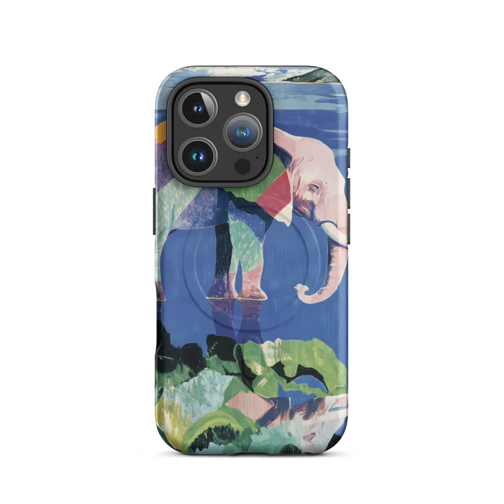 Serenity in Color: The Elephants of Reflection