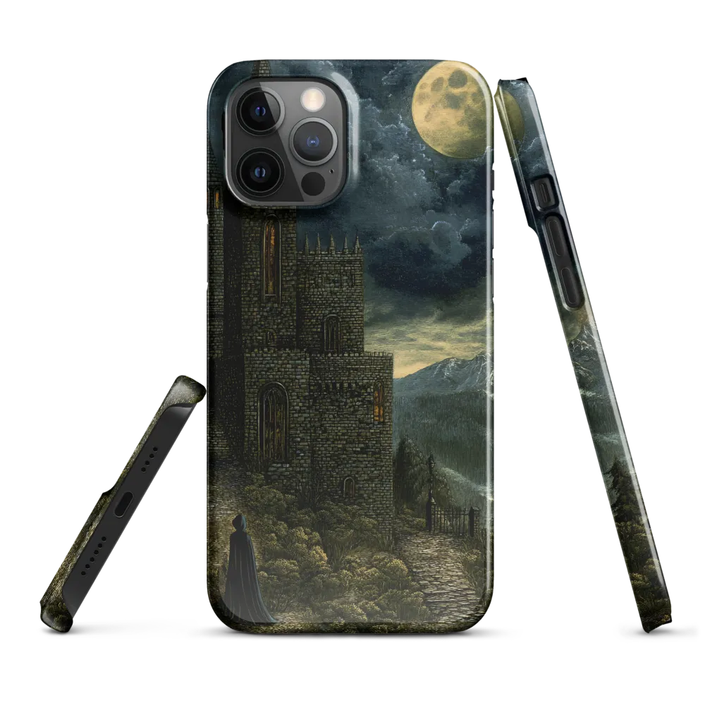 Whispers of the Moonlit Castle | Phone Case |  12 Pro Max | Snap Case | Glossy