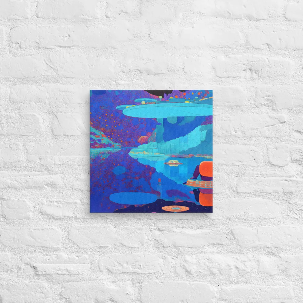 Reflections of Serenity | Canvas | 14″×14″