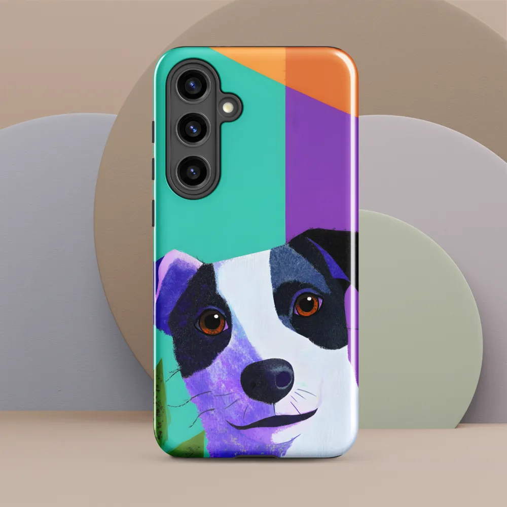 Joyful Canine | Phone Case |  S24 Plus | Tough Case | Glossy