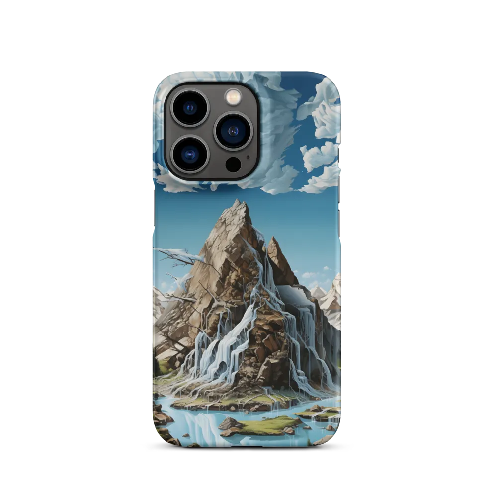 Majestic Cascade: A Mountain Masterpiece