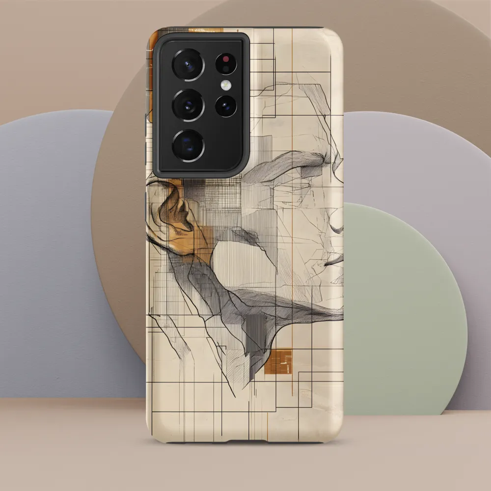 Geometric Reverie | Phone Case |  S21 Ultra | Tough Case | Matte