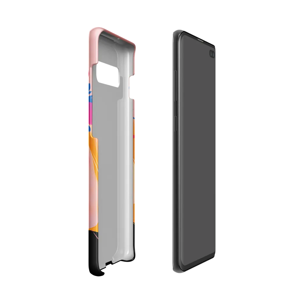 Floral Serenity | Phone Case |  S10 | Snap Case | Matte