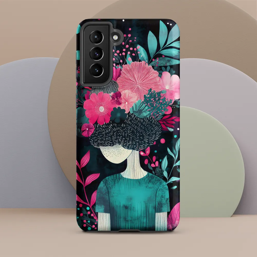Floral Harmony: A Portrait of Serenity
