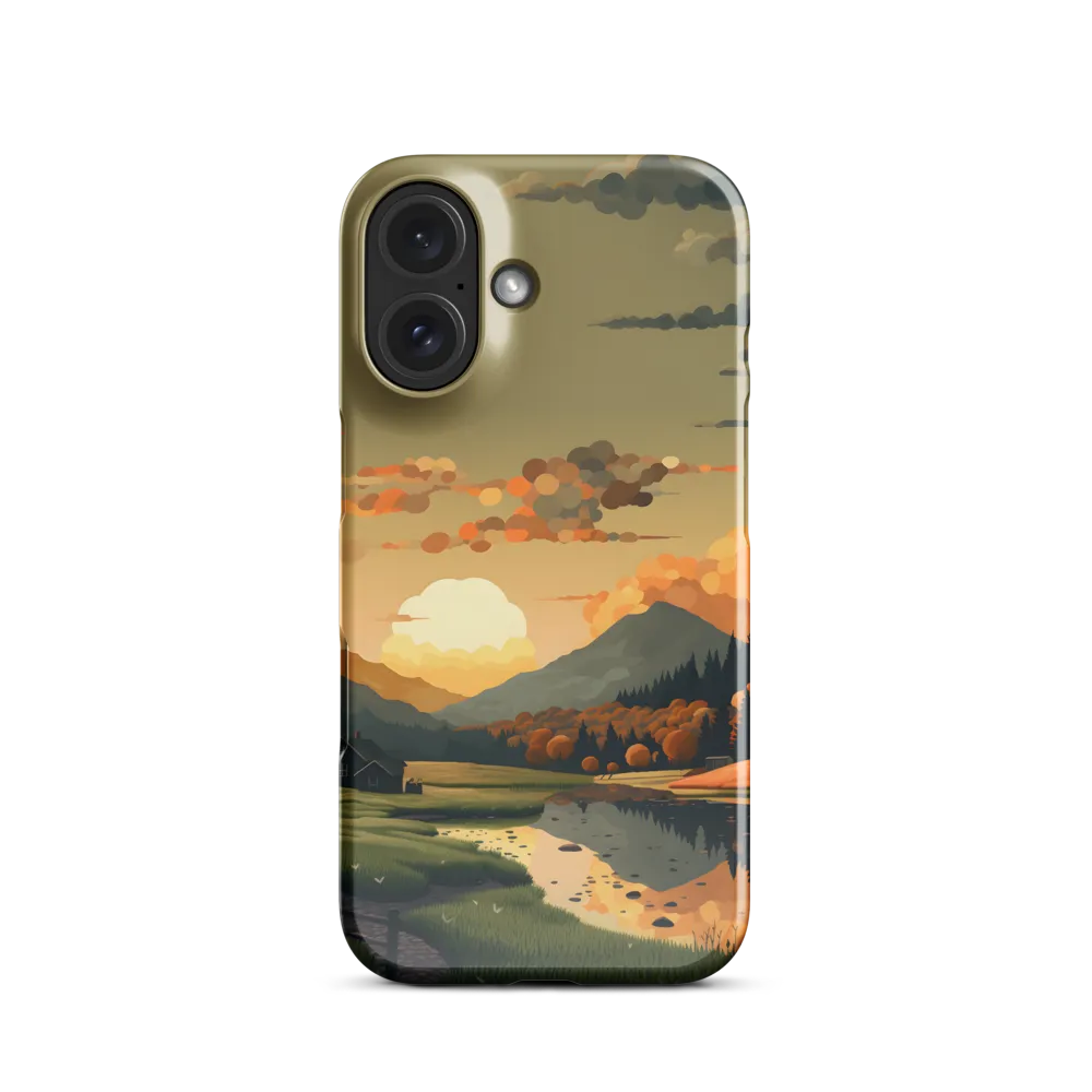 Whispers of Autumn: A Tranquil Evening | Phone Case