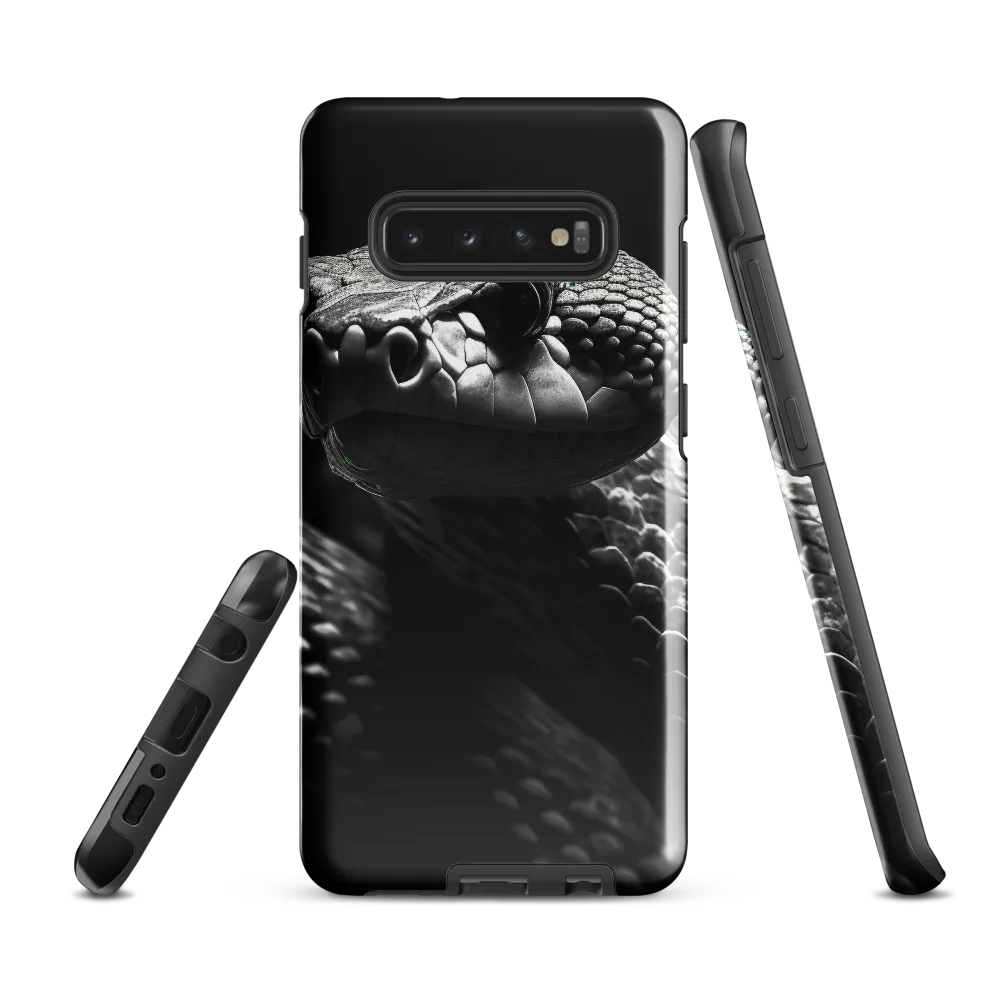 The Serpent's Gaze | Phone Case |  S10 Plus | Tough Case | Glossy