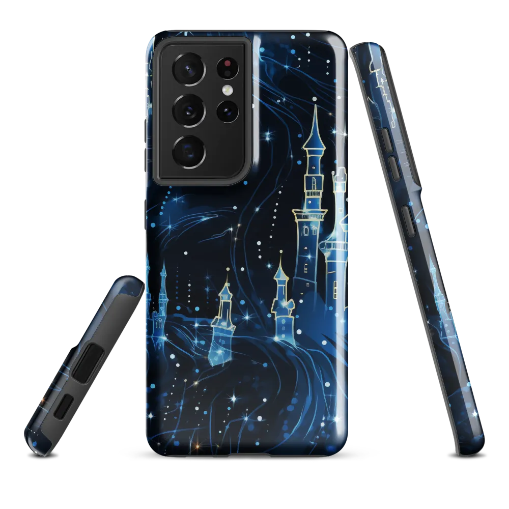 Dreamy Castles in a Starry Sky | Phone Case |  S21 Ultra | Tough Case | Glossy