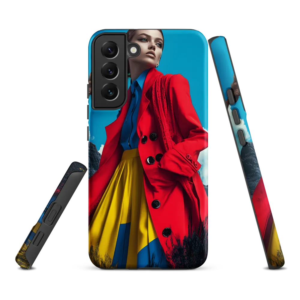 Vibrant Elegance | Phone Case |  S22 Plus | Tough Case | Matte