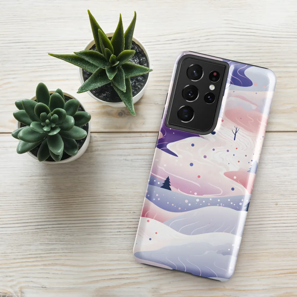 Dreamy Winter Landscape | Phone Case |  S21 Ultra | Tough Case | Glossy